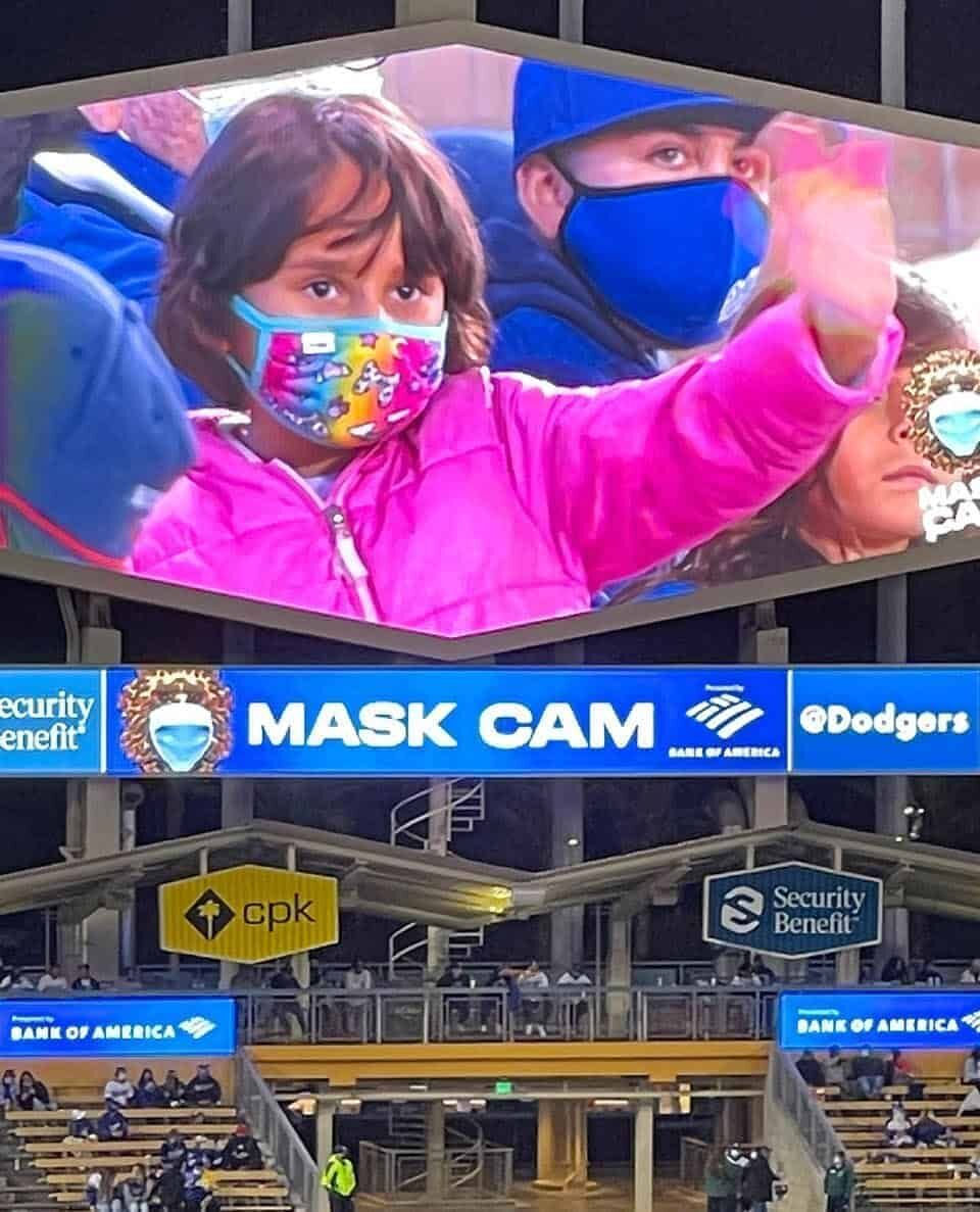 Dodger Mask Cam
